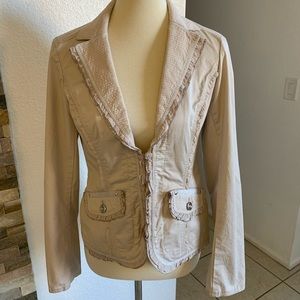 White House Black Market Blush Pink Jacket